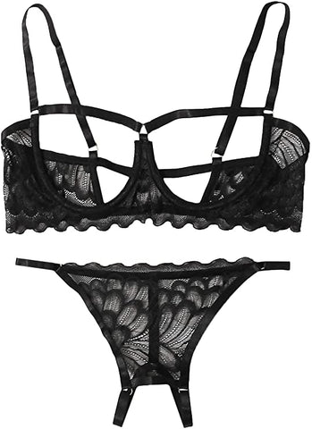 Lingerie Set - Lace Bra & Panty Sets