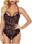 Sexy Crotchless Lace One Piece Lingerie Babydoll in USA