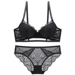 Sexy Embroidered Bra and Panties Set Online in USA